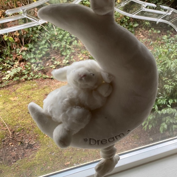 Absolutely Precious GUND BABY WINKY LAMB ON MOON PULL-STRING MUSICAL TOY NWT - Picture 13 of 16